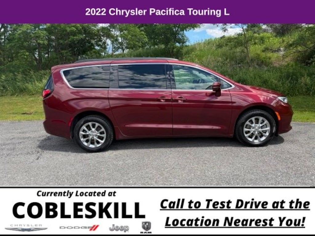 Used 2022 Chrysler Pacifica Touring L Van Passenger Van
