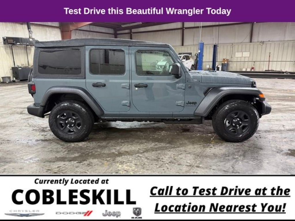 New 2026 Jeep Wrangler Sport Sport Utility