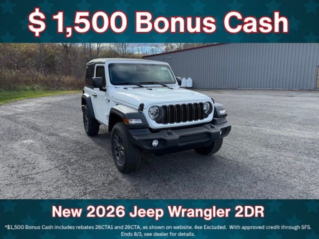 New 2026 Jeep Wrangler Sport S Sport Utility
