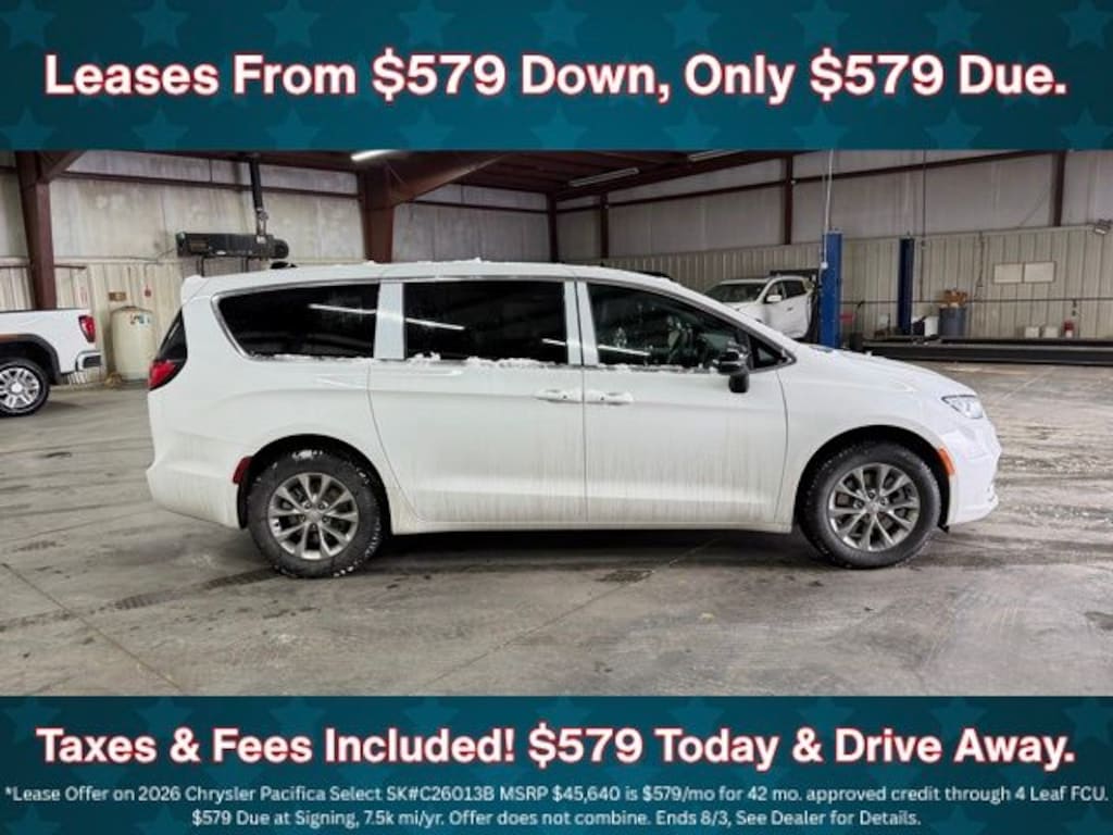New 2026 Chrysler Pacifica Select Passenger Van
