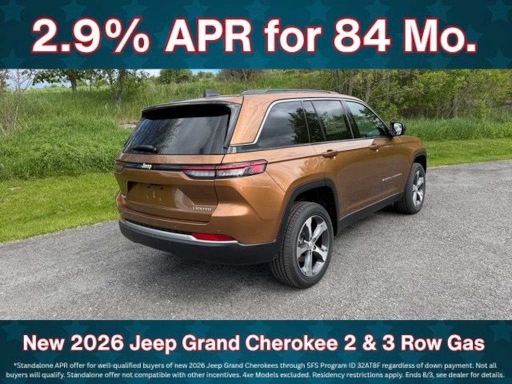 New 2026 Jeep Grand Cherokee Limited Sport Utility