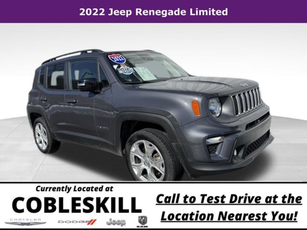 Used 2022 Jeep Renegade Limited SUV