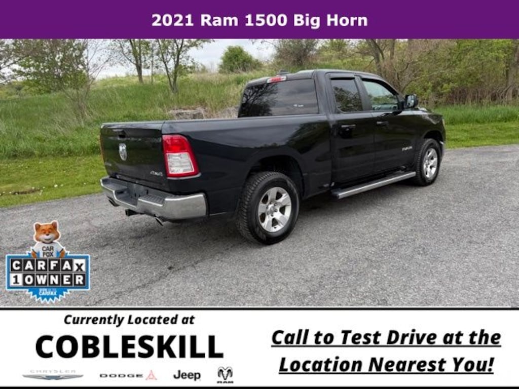 Used 2021 Ram 1500 Big Horn/Lone Star Truck Quad Cab