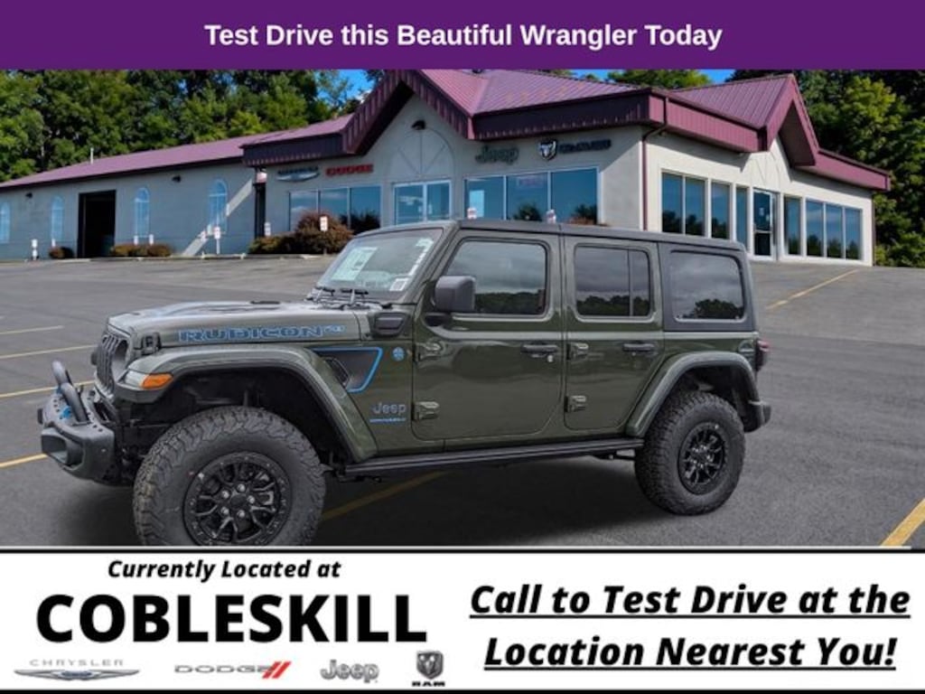 New 2023 Jeep Wrangler Rubicon 20th Anniversary Edition 4xe Sport Utility