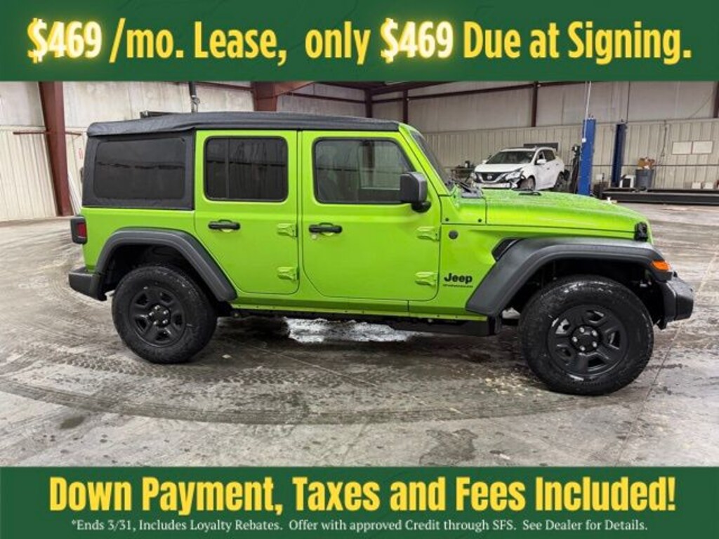 New 2026 Jeep Wrangler Sport Sport Utility