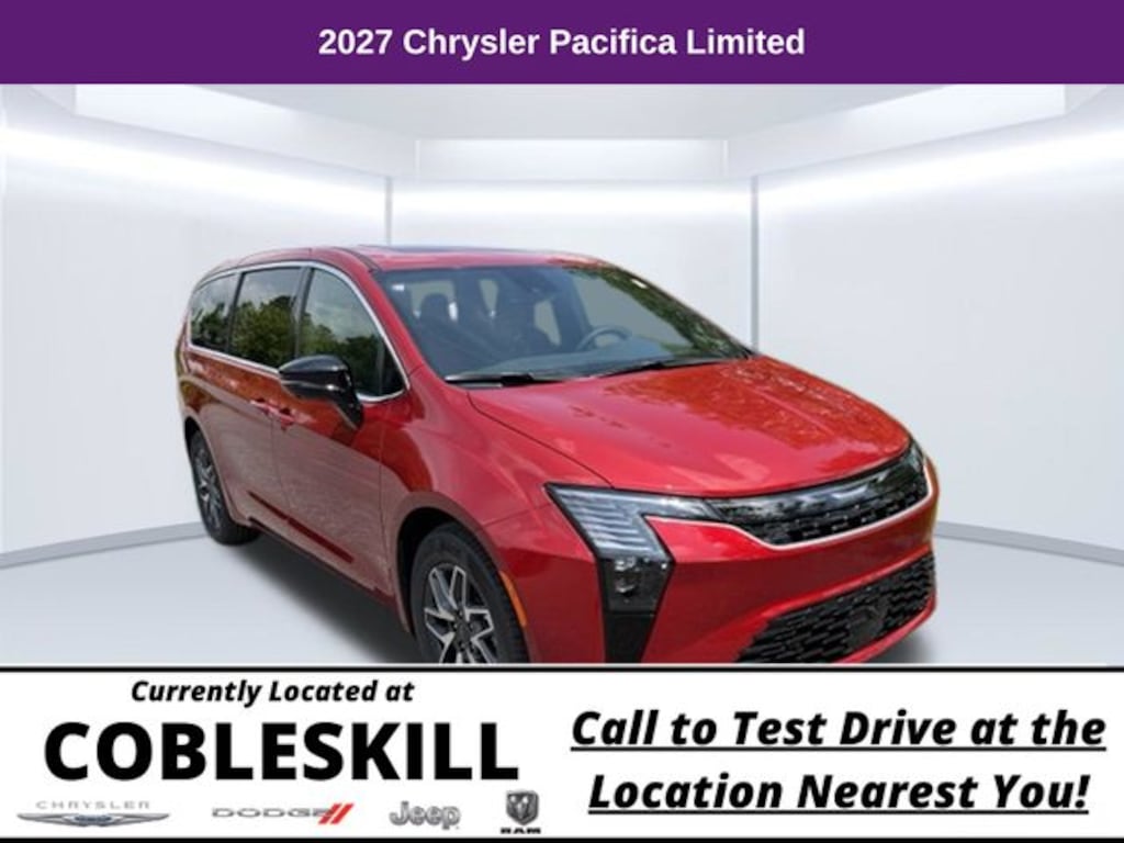 New 2027 Chrysler Pacifica Limited Passenger Van