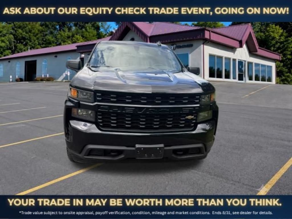 Used 2021 Chevrolet Silverado 1500 Custom Truck Crew Cab