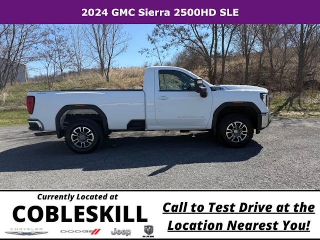 Used 2024 GMC Sierra 2500 HD SLE Truck Regular Cab