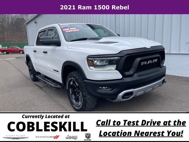 Used 2021 RAM Ram 1500 Pickup Rebel with VIN 1C6SRFLT0MN548202 for sale in Cobleskill, NY