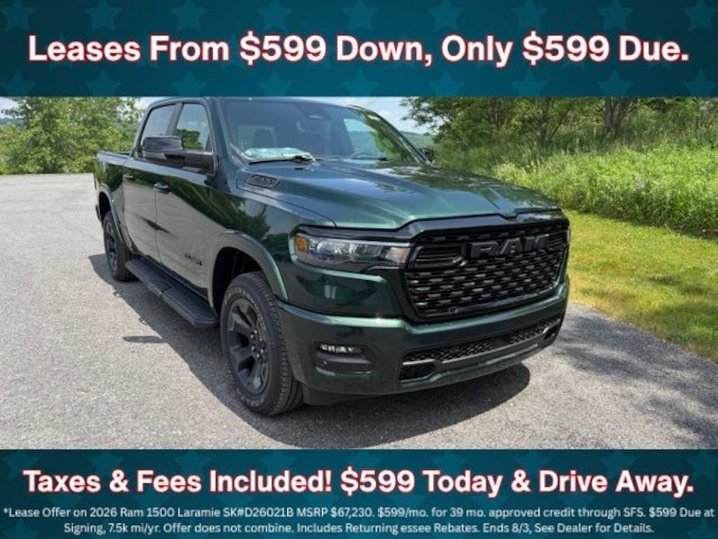 New 2026 Ram 1500 Big Horn/Lone Star Pickup