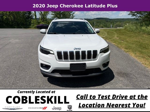 Used 2020 Jeep Cherokee Latitude Plus with VIN 1C4PJMLB9LD591328 for sale in Cobleskill, NY