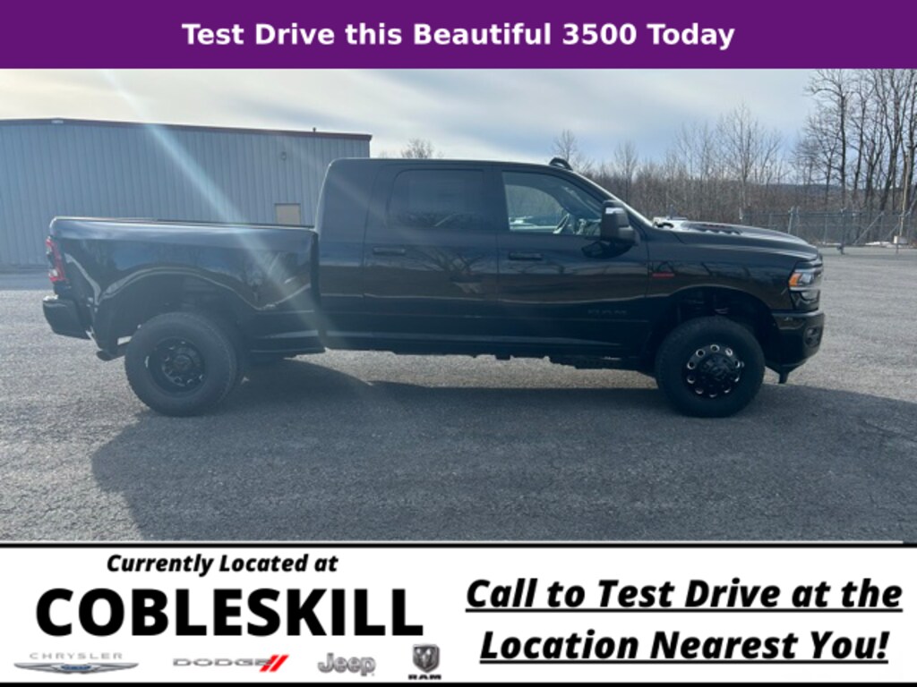 New 2024 Ram 3500 LARAMIE MEGA CAB 4X4 6'4 BOX For Sale Cobleskill NY