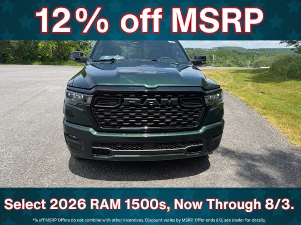New 2026 Ram 1500 Big Horn/Lone Star Pickup