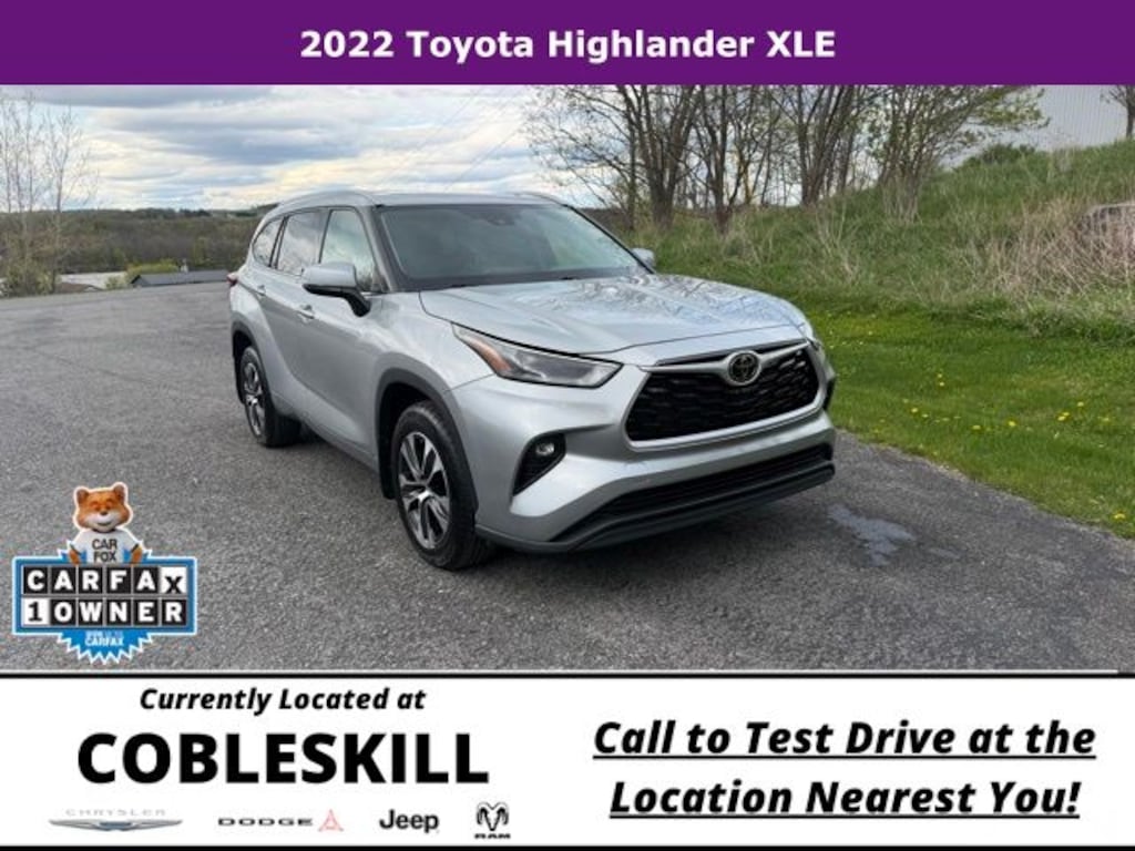 Used 2022 Toyota Highlander XLE SUV