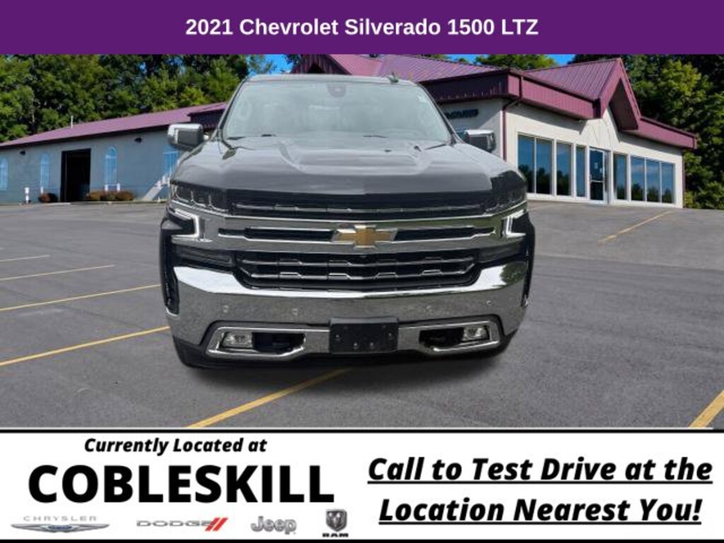 Used 2021 Chevrolet Silverado 1500 LTZ Truck Crew Cab