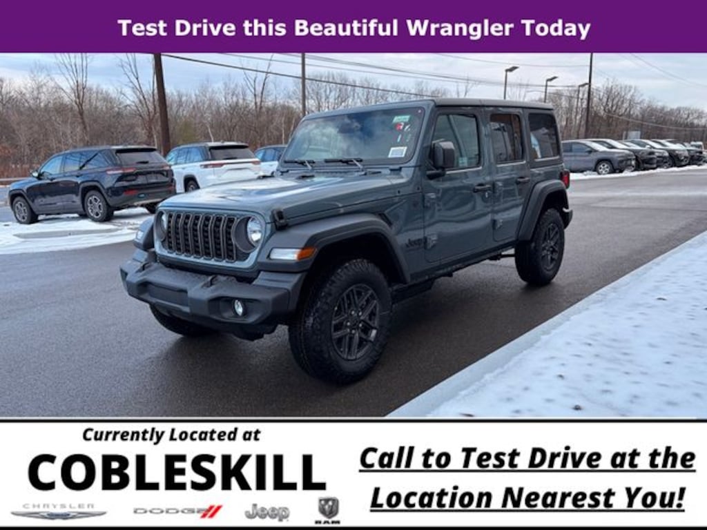New 2026 Jeep Wrangler Sport S Sport Utility