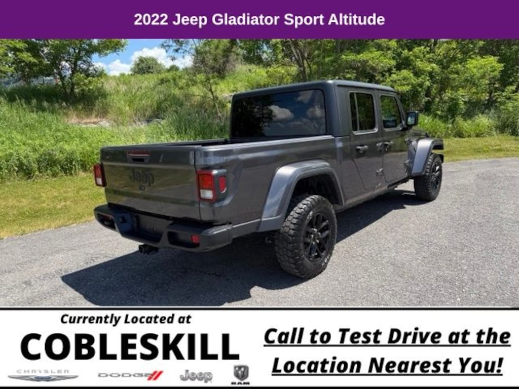 Used 2022 Jeep Gladiator Sport Truck Crew Cab