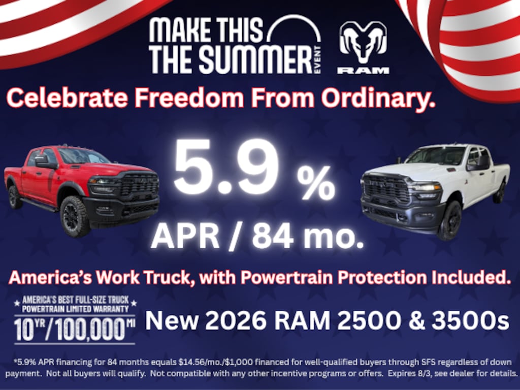 New 2026 Ram 3500 Tradesman Pickup