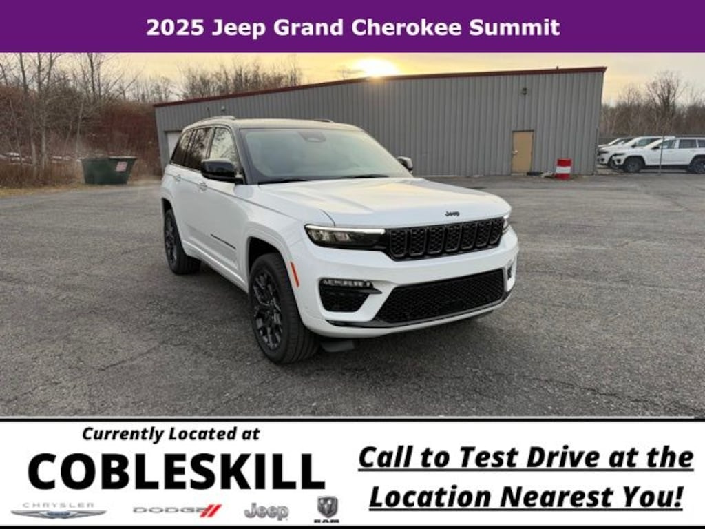 New 2025 Jeep Grand Cherokee Summit Sport Utility