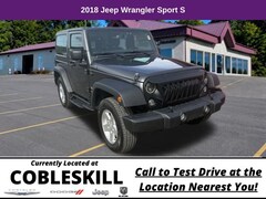 Used 2018 Jeep Wrangler JK Sport 4x4 SUV for sale in Cobleskill, NY