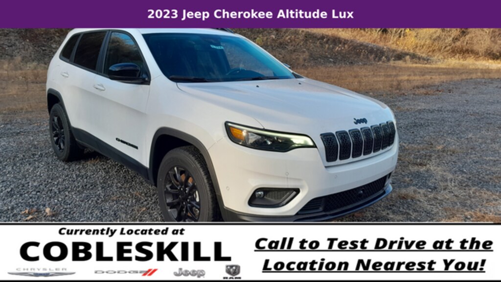Used 2023 Jeep Cherokee Altitude For Sale Cobleskill NY