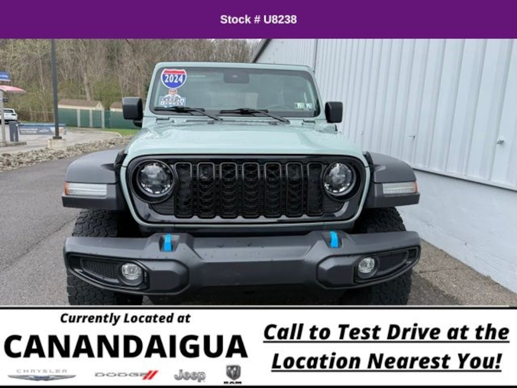 Used 2024 Jeep Wrangler 4xe Sport SUV