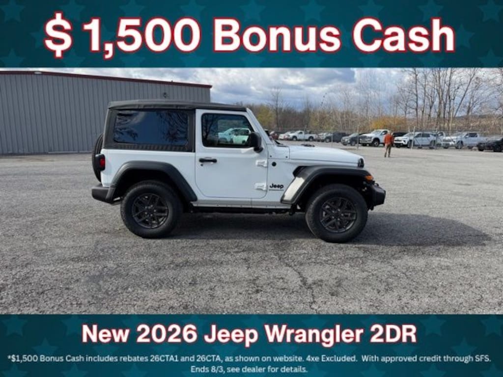 New 2026 Jeep Wrangler Sport S Sport Utility