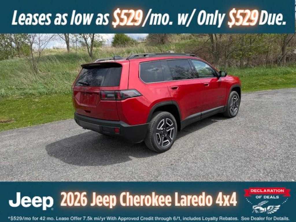 New 2026 Jeep Cherokee Limited Sport Utility
