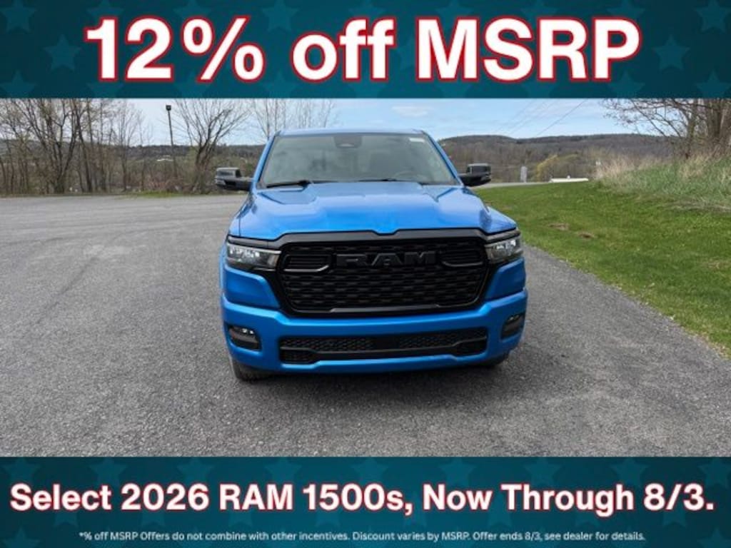 New 2026 Ram 1500 Big Horn/Lone Star Pickup