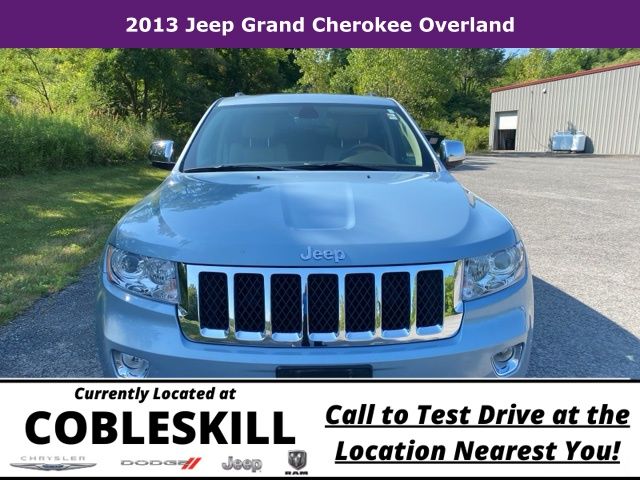 Used 2013 Jeep Grand Cherokee Overland with VIN 1C4RJFCT6DC597611 for sale in Cobleskill, NY