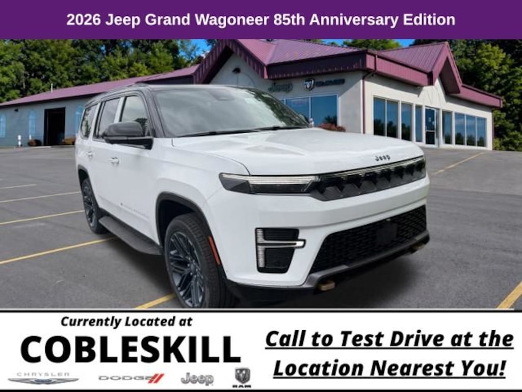 New 2026 Jeep Grand Wagoneer 85th Anniversary Edition Sport Utility