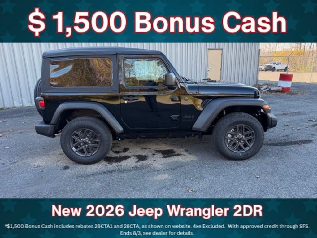 New 2026 Jeep Wrangler Sport S Sport Utility
