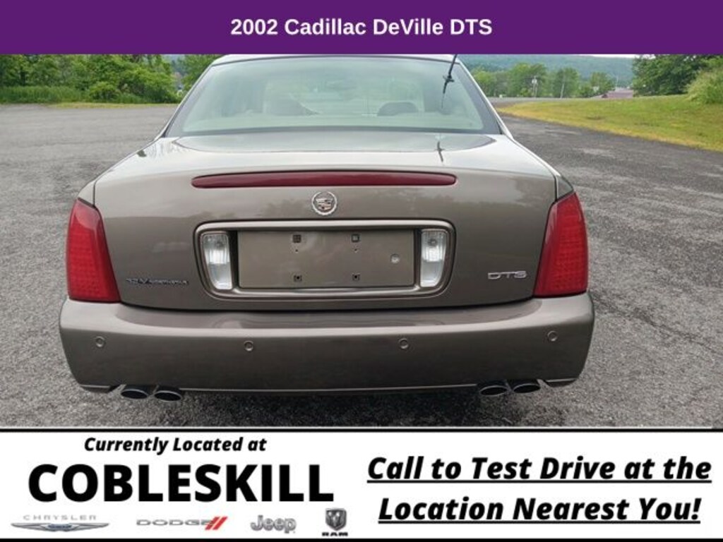 Used 2002 Cadillac Deville DTS Sedan