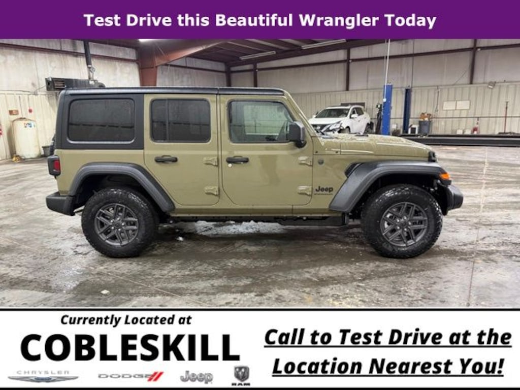 New 2026 Jeep Wrangler Sport S Sport Utility