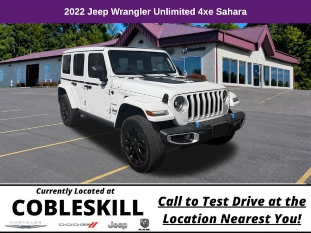 Used 2022 Jeep Wrangler Unlimited 4xe Sahara SUV