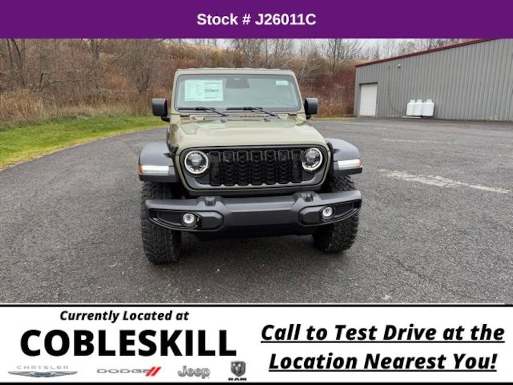 New 2026 Jeep Wrangler Willys Sport Utility