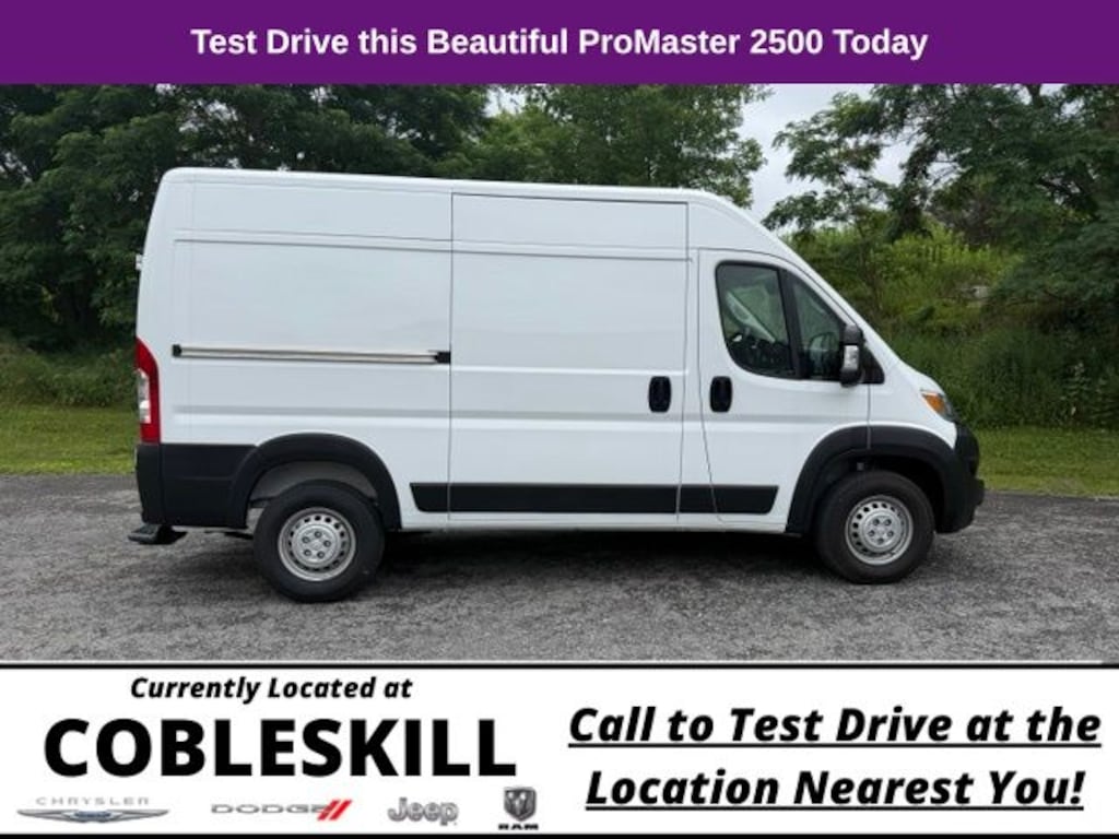 New 2024 Ram Promaster 2500 High Roof Cargo Van