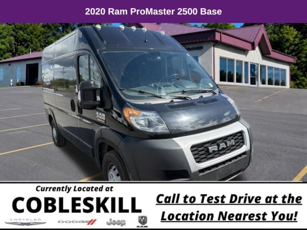 Used 2020 Ram ProMaster 2500 High Roof Van Cargo Van