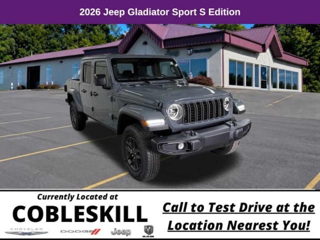 New 2026 Jeep Gladiator Sport S Pickup