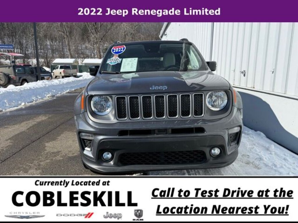 Used 2022 Jeep Renegade Limited SUV
