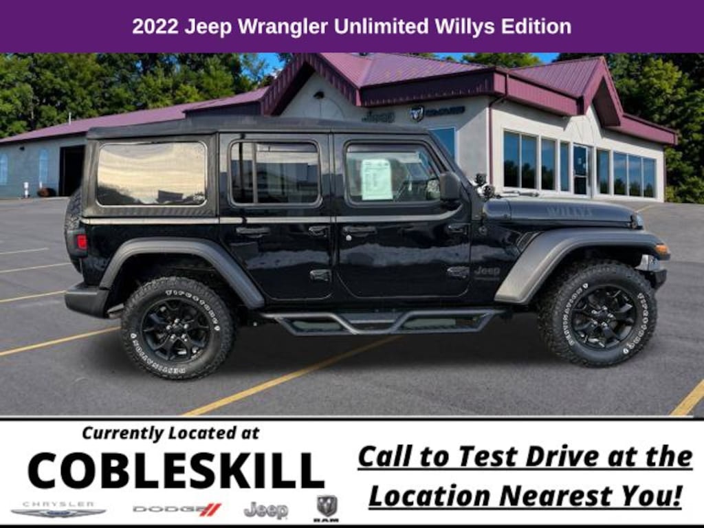 Used 2022 Jeep Wrangler Unlimited Sport SUV