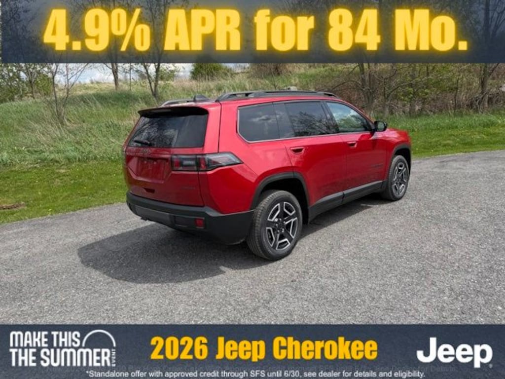 New 2026 Jeep Cherokee Limited Sport Utility