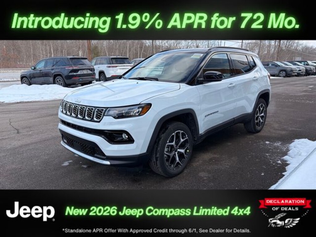 New 2026 Jeep Compass Limited Sport Utility