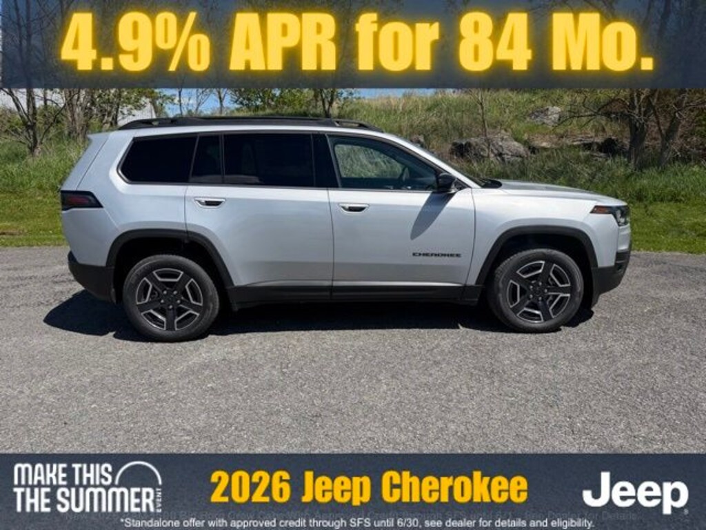 New 2026 Jeep Cherokee Limited Sport Utility