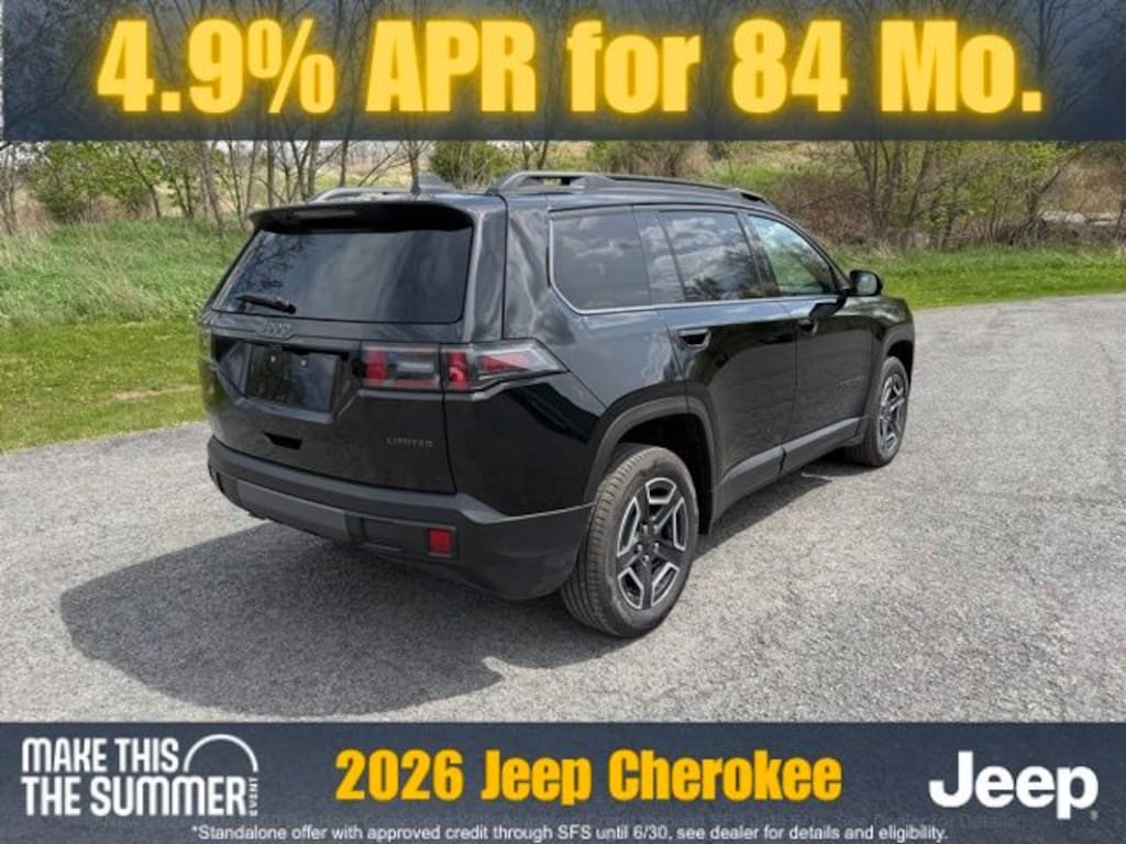New 2026 Jeep Cherokee Limited Sport Utility