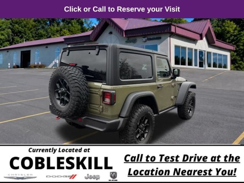 New 2026 Jeep Wrangler Willys Sport Utility
