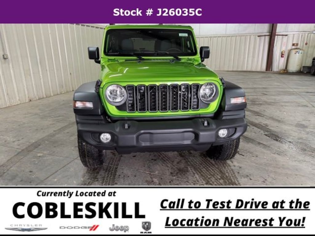 New 2026 Jeep Wrangler Sport S Sport Utility