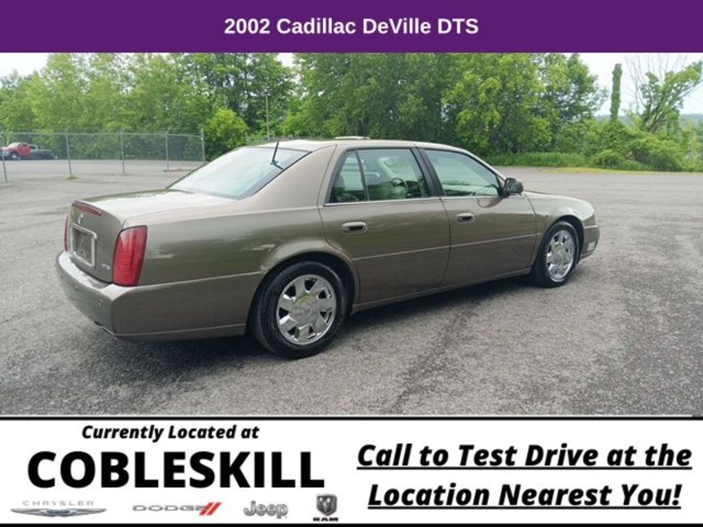 Used 2002 Cadillac Deville DTS Sedan