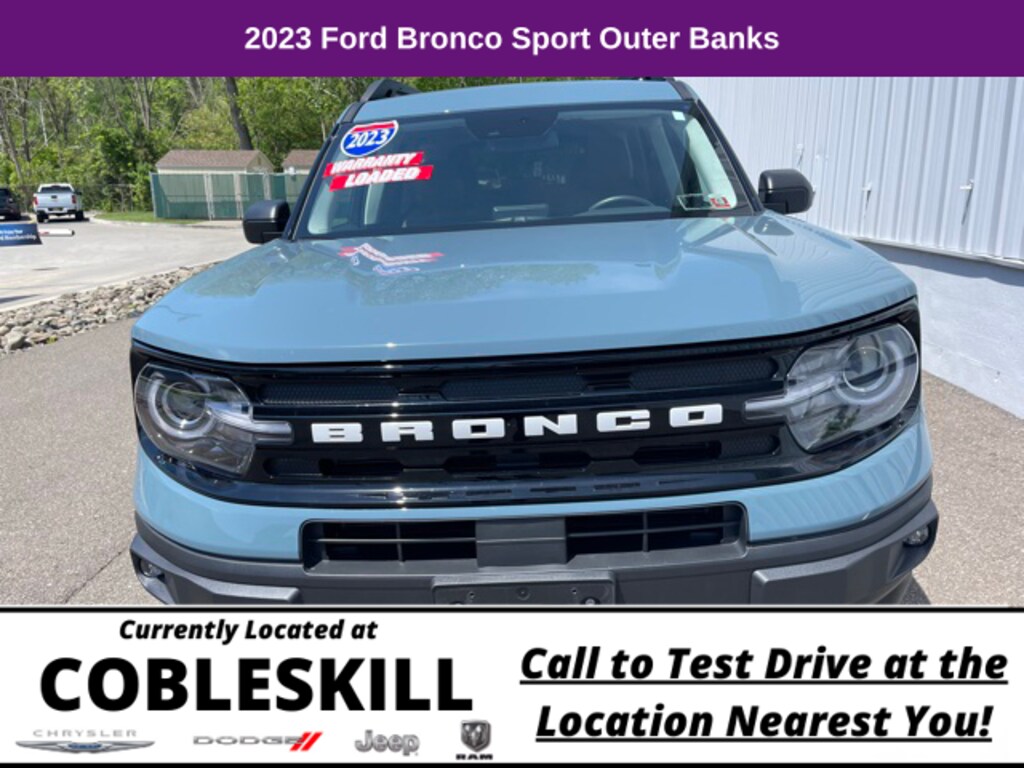 Used 2023 Ford Bronco Sport Outer Banks For Sale Canandaigua NY