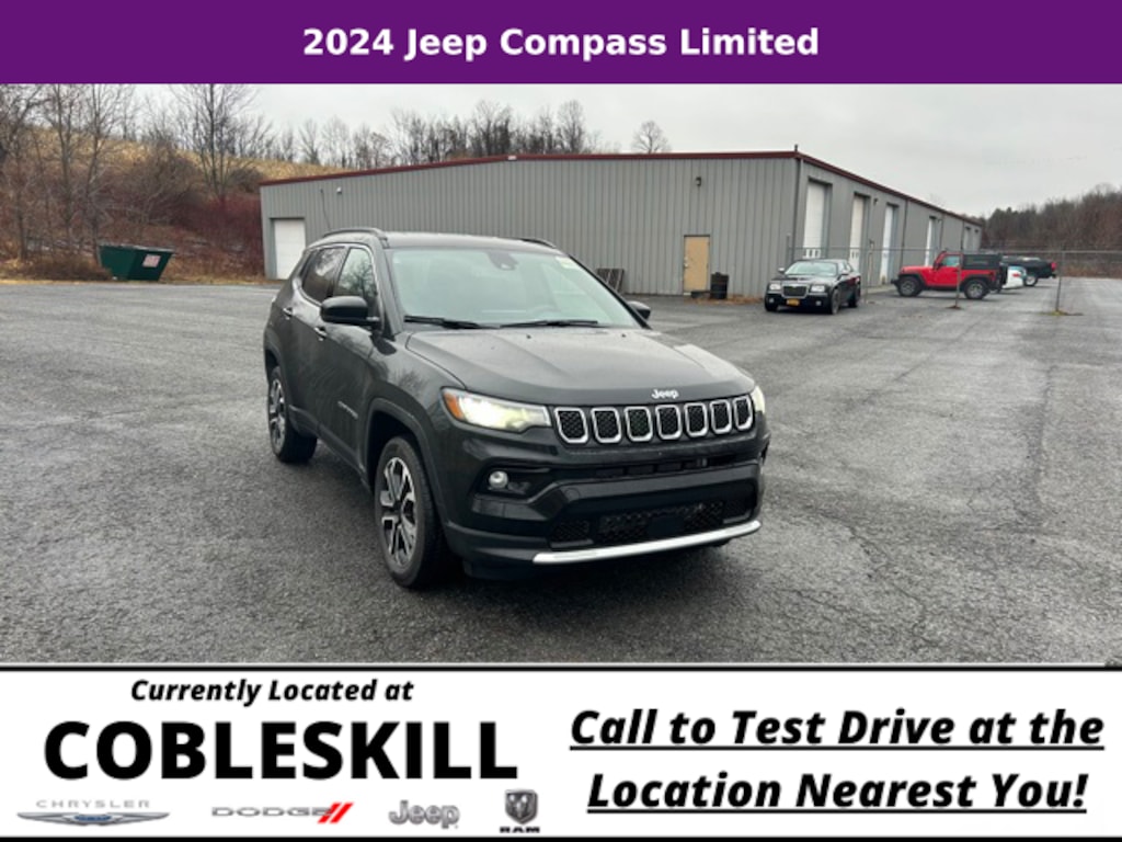 New 2024 Jeep Compass LIMITED 4X4 For Sale Cobleskill NY